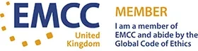 EMCC United Kingdom Member — a member of EMCC, abiding by the Global Code of Ethics